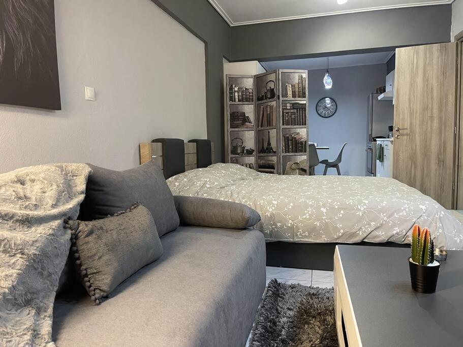 Central Modern Apartment ヴォロス エクステリア 写真